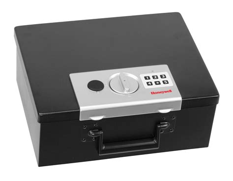 honeywell fire resistant digital steel security box|small metal fireproof security boxes.